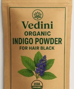 Vedini Organic Indigo Powder For Hair Black,