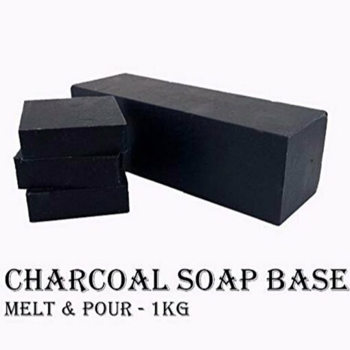 Charcoal soap base
