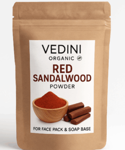 Vedini Organic Red Sandalwood Powder for Face Pack