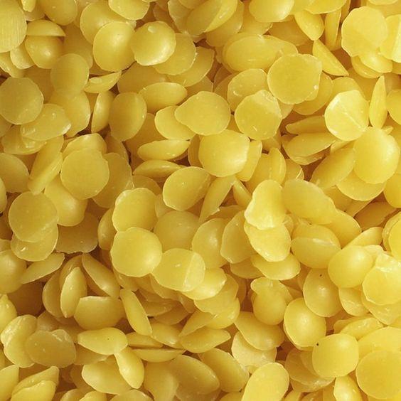 Vedini 100% Organic Natural Pure Beeswax Pellets Yellow