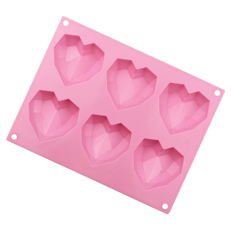 Heart silicone clearance mould