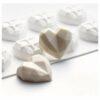 8 Cavity Heart Shaped 3d Silicon mold