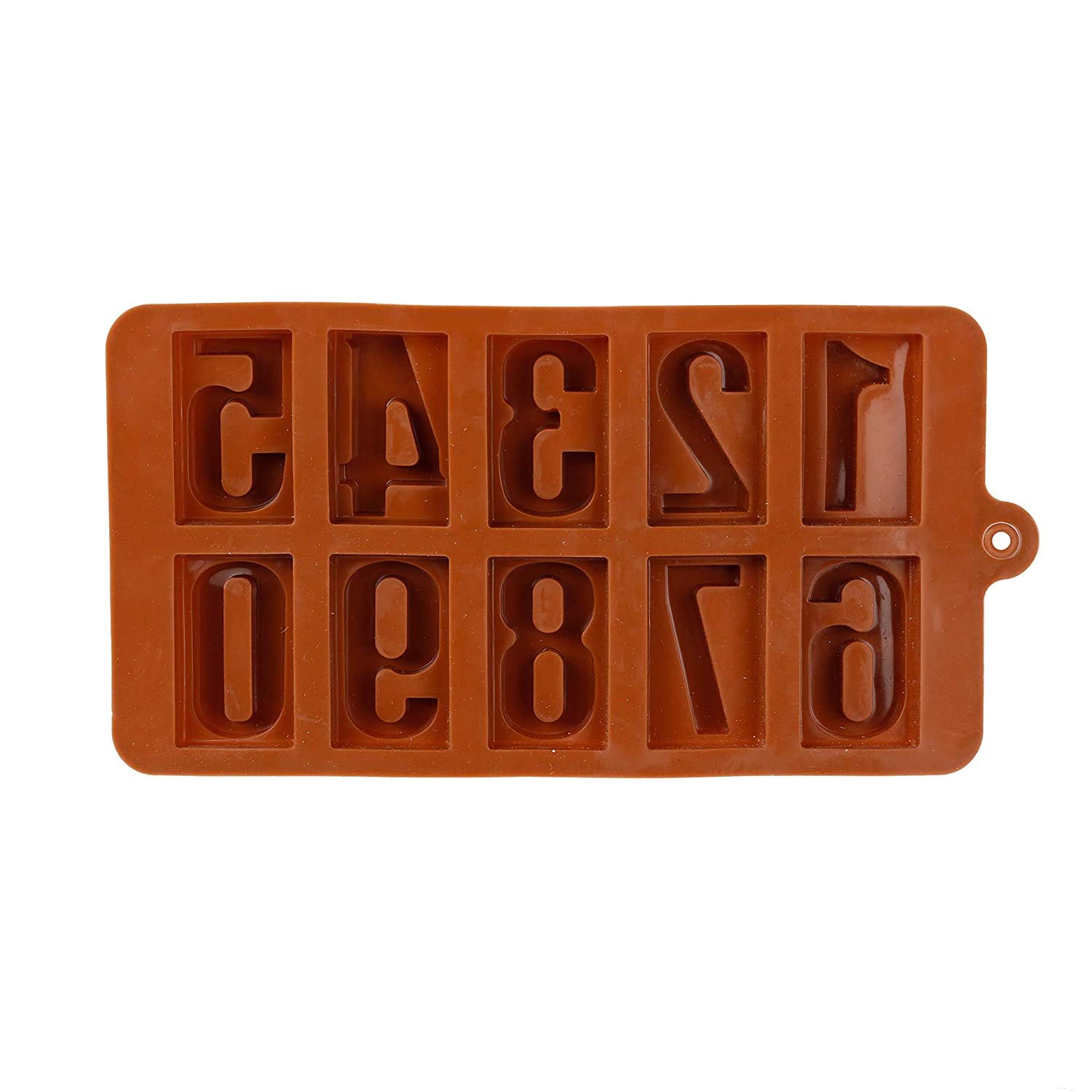 Numbers Silicone Chocolate Mold | JINDEAL INC