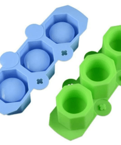Vedini 3-hole silicone ice cup mold