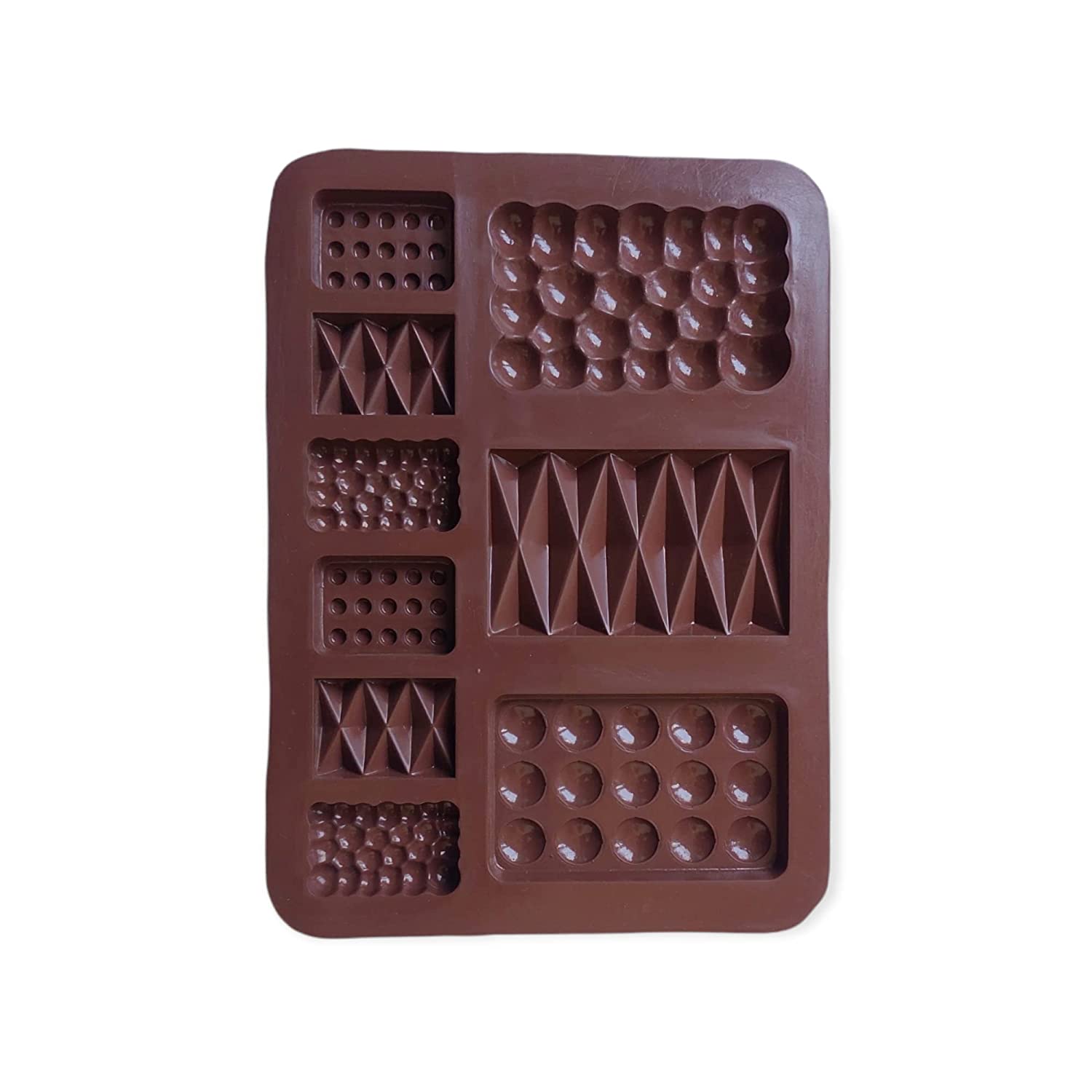 Assorted Bar 9 Cavity Silicone Chocolate Mould