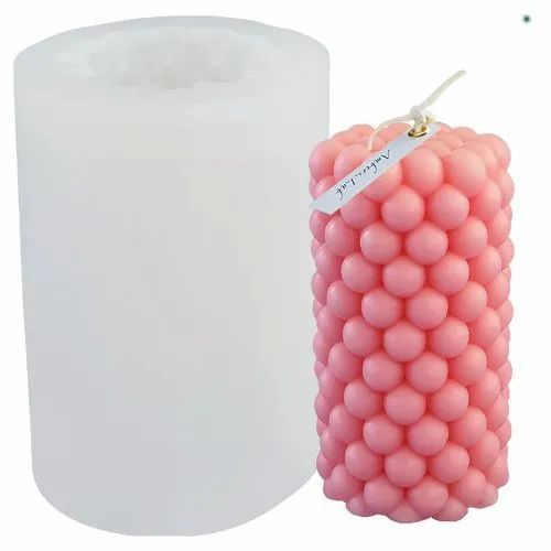 Bubble Pillar Candle Mold
