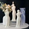 3D Mother And Child Candle Mold