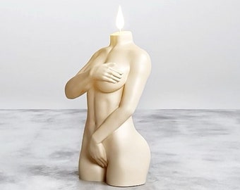 Woman Body Candle Mold