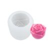 3d Rose Flower Candle Mold