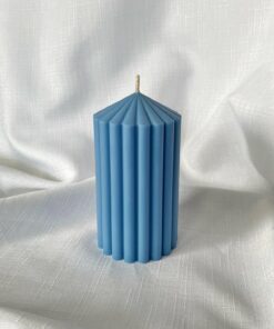 Short Spire Pillar Candle Mold
