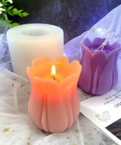 Tulip Flower Candle Mold
