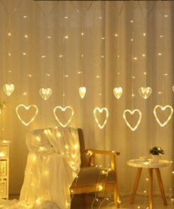 Love Heart Led Light Curtain