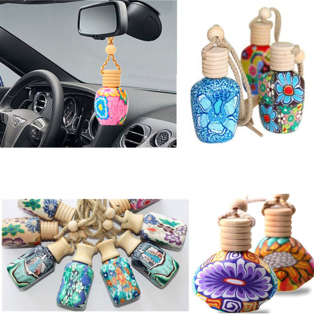 Hanging Car Perfume Diffuser Fragrance Bottle