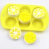 6 Cavity fruit lemon shape Mold