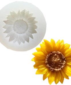 sunflower candle mould