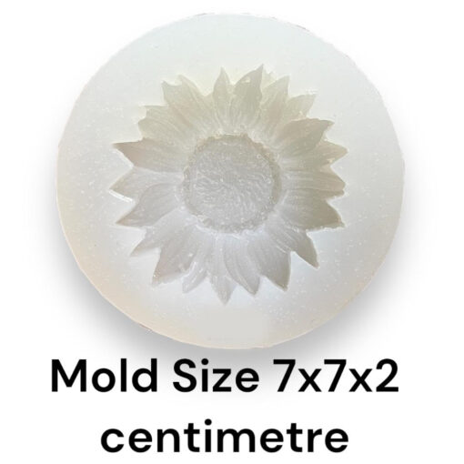 sunflower candle mould