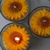 sunflower candle mould