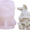 3D Rabbit Resin Molds