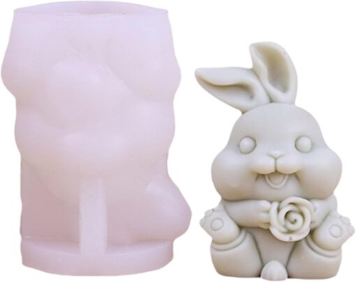 3D Rabbit Resin Molds