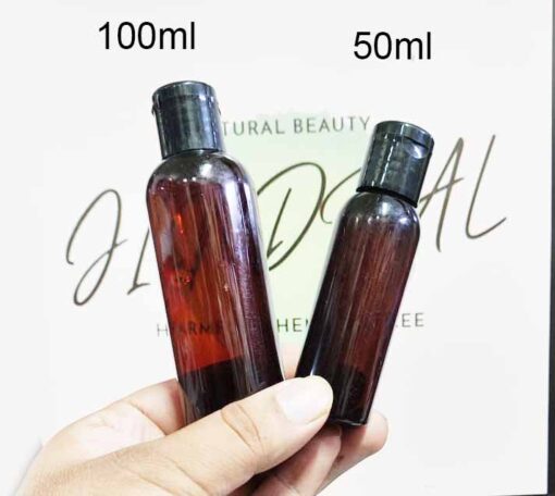 50 100ml and 200ml amber fliptop cap