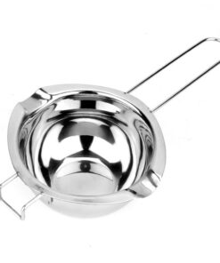 600ml Stainless Steel Double Boiler Pot – Ideal for Melting Chocolate, Butter, and More