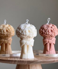 Vedini Bouquet with Knot WCM427 | Premium Silicone Mold for Candle Making
