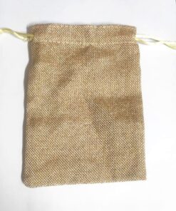 Vedini Jute Potli Bags (Golden)  Size : 12 cm  *17 cm