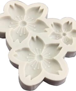 3D Flower Cherry Blossoms Fondant Mold