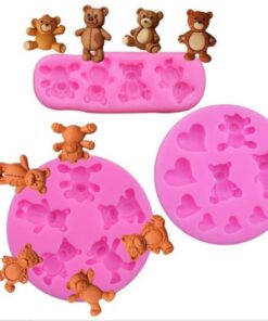 Vedini Love Bear Love Gift Box Love Valentine's Day Theme Silicone Mold JKB 5065