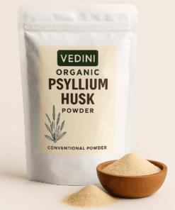 Vedini Organic Psyllium Husk Powder