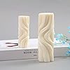 Vedini 3D Wave Pillar Soap Resin Mold Strip Chocolate Making Set Desk Plaster Decor Gift JKB 5016A  50-16B