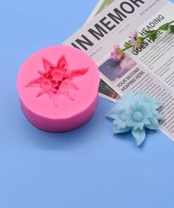 3D Flower Leaf Silicone Mold