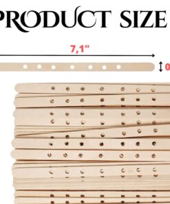 Vedini 10PCS Candle Wick Holders for Candle Making 7 Inch Wick Holder 7 Holes Centering Tool