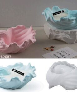 Vedini Silicone Shell Shape 3D Designer Conch Mold | Candle Mold, Soap Mold, Resin Craft Mold for DIY Art, Home Décor, Gift Making (5160)