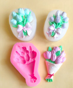 Vedini Tulip silicone mold chocolate cake decoration mold fondant mold JKB 5082