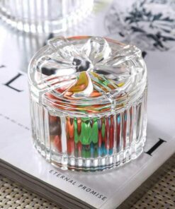 Round-candy-shape-glass-jar-1pc