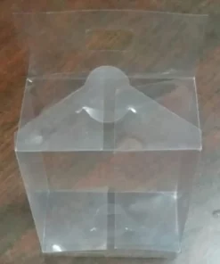 Vedini 1.5 Mm Transparent Packaging PVC Box Pack of 10