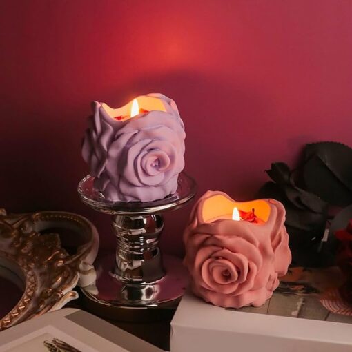 Rose Blossom Silicone Mold