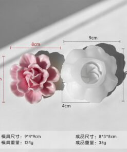 Camellia Flower silicon mold
