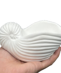 Alternative view of Vedini 3D Conch Planter  Heat-resistant Conch storage tank silicone mold Functional Reusable Candle cup plaster mold Succulent flower pot mold for Home 5355
