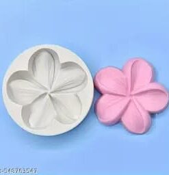 Vedini Plumeria Flower Mould Candle Making Molds for DIY Scented Candle Wax Waxmelts Aromatherapy Epoxy Resin Crafts Home Decor Gifts Keychain Handmade Soap Bath Bombs Clay Chocolate Fondant Cake Molds 5034